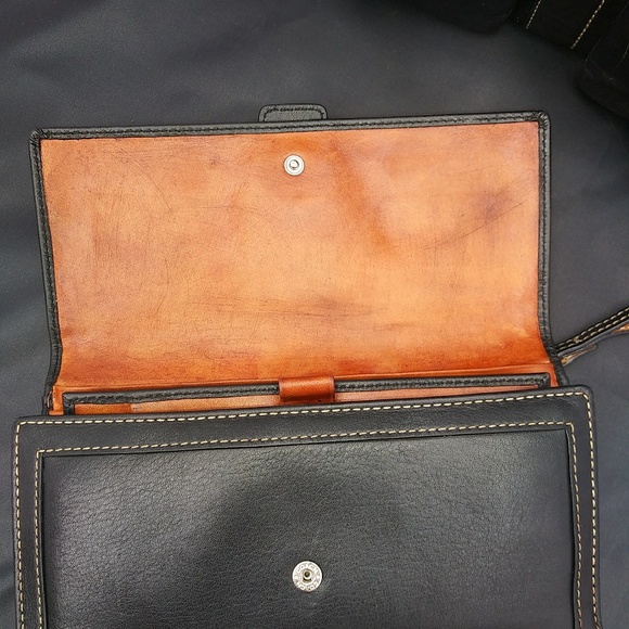 Coach bag purse shoulder bag with matching wallet - Picture 4 of 6